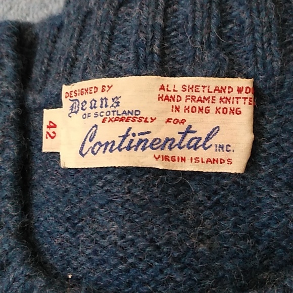 Continental Inc. Argyle Sweater - Picture 3 of 7